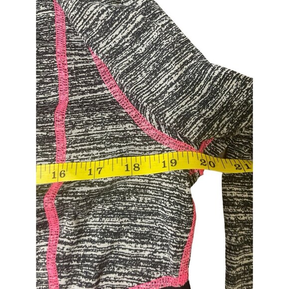 Material Girl Juniors Size XL Active Space-Dyed Illusion Jacket Retail $39.50 - Picture 4 of 5